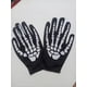 thumbnail image 3 of Pack 2 Pares Guantes Diseño Huesos Calaca Ligeros Poliéster, 3 of 3