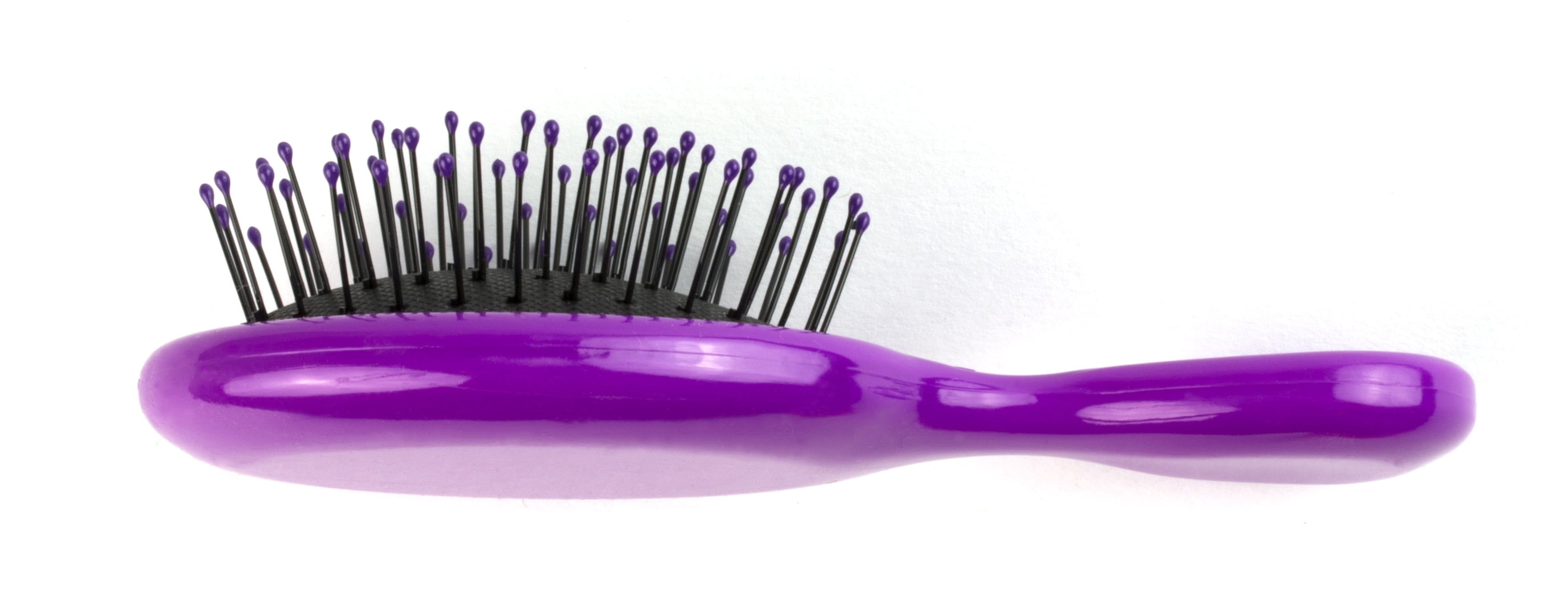 Wet Brush Mini Detangler Hair Brush with IntelliFlex Bristles, Purple
