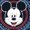 NAVY, variant on Disney - Mickey Mouse Country Club - Men's Sleeveless Graphic Tank