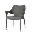 thumbnail image 6 of GDF Studio Orchard Outdoor Wicker 3 Piece Chair Chat Set, Multibrown, 6 of 21