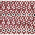 thumbnail image 4 of oneOone Organic Cotton Poplin Twill Fabric Ogee Ikat Fabric Prints By Yard 42 Inch Wide, 4 of 4