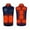 Blue, variant on Meichang Heated Vest Men and Women Plus Size Outdoor Work Outerwear Rechargeable with USB Port Heated Jacket Cold Weather Warm Heated Coat