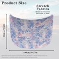 thumbnail image 6 of Uorisanigo Sparkling Mermaid Fish Scale Car Cover Protector Car Heat-Resistant Car Hood Cover Washable Stretch Hood Covers for Cars for Most Automotive Sedans Trucks Pickup SUVs, 6 of 7