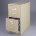 thumbnail image 3 of Home Square 2 Piece Deep Metal Vertical Filing Cabinet Set in Putty/Beige, 3 of 7