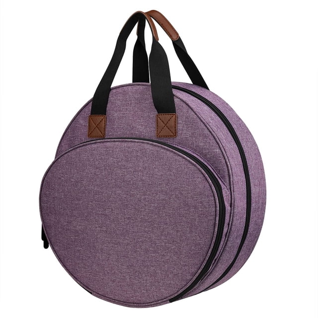 Bolsa de almacenamiento para bordado Shinyzone Oxford en punto de cruz, color morado