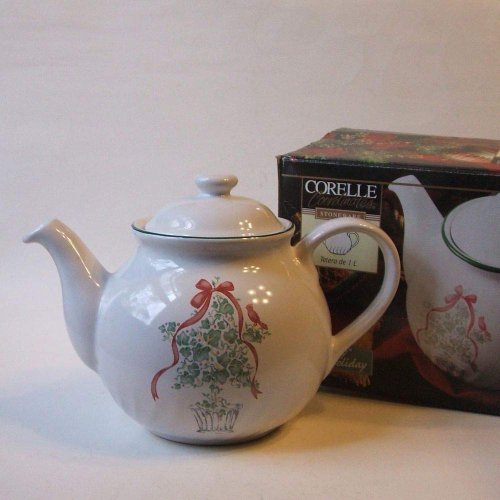 Corelle Coordinates Stoneware 1 Qt. Teapot