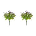 thumbnail image 2 of maskred 1/2/3/5 ARTIFICIAL FAKE FLOWER AUSTRALIAN NATIVE RUST FLOWERS BUNCH 34x18cm purple 2PCS, 2 of 6