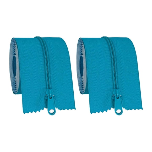 segolike Instant Door Zipper Replacement Self Adhesive for Screen Outdoor Tarp Blue