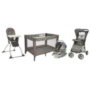 Cosco Kids Simple Fold Full Size High Chair with Adjustable Tray, Zuri