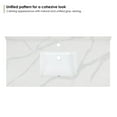 thumbnail image 5 of Altair Design Arbios 48" Quartz Stone Vanity Top in Calacatta White, 5 of 7
