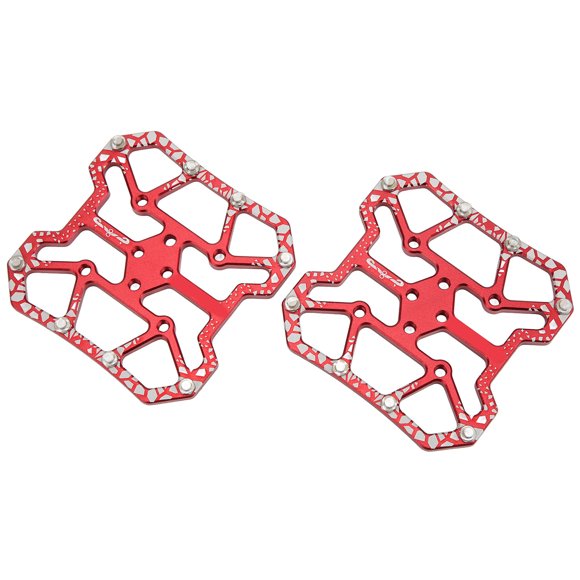 1 Pair Cycling Pedals Parts Cleats, Aluminum Alloy Bike Clipless Platform Convert To Flat Pedals Replacement Parts for SPD