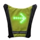 thumbnail image 4 of Chaleco de ciclismo LED, chaleco reflectante con luces LED intermitentes y recargable por USB, indicador de dirección, chaleco de bicicleta intermitente para ciclismo nocturno., 4 of 5