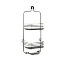 Mainstays Steel OvertheShower Caddy, 2 Shelves, Oil Rubbed Bronze