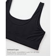 thumbnail image 4 of Women's Natrelax No Underwire Bralette No Padding Comfort Sleep Bra Ribbed Wireless Pullover, 4 of 6