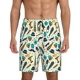 thumbnail image 2 of Rocae Fathers day for Men's Soft Sleep Pajama Shorts, Waistband and Pockets, 2 of 9