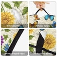 thumbnail image 6 of Butterfly and Floral Purple Pattern Teens Toddler Nap Mat with Pillow, Sleeping Mat Bag for Preschool Daycare 59"x22", 6 of 6