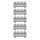 thumbnail image 4 of 5 piezas Borde de jardín Borde Jardín Cercado Decoración Patio Planta Reutilizable Resistente al agua Revestimiento de cerca Borde de cerca para Sharpla borde de borde, 4 of 8