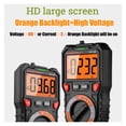 thumbnail image 4 of HT118 True RMS Digital Multimeter AC DC Ampere Voltage Ohmmeter Hz NCV Continuity Battery Tester 6000 Counts 1000-V 10A ,High Efficiency, 4 of 7