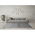 thumbnail image 3 of Ahgly Company Indoor Round Abstract Gray Modern Area Rugs, 3' Round, 3 of 4