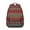Red, variant on Artistic tribal bohemian elephant backpack for Student, mandala and floral pattern, waterproof and durable school bag, breathable comfort straps, ethnic vintage print