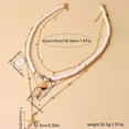 thumbnail image 1 of Becaristey Distinct Layers Choker Necklace Classic And Bohemian Shell Necklace Necklace Is Designed Figure 4, 1 of 6