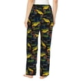 thumbnail image 3 of Xecao Monster Truck1 Women's Straight Lounge Pajama Pants: The Epitome of Relaxed Sleepwear, 3 of 9