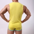 thumbnail image 4 of Ensemble de Shorts de Sport Décontractés pour Homme, Col Rond, Couleur Unie, 4 of 4