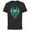 Black, variant on Marvel Spider-Man: Across the Spider-Verse Gwen Symbol - Short Sleeve Cotton T-Shirt for Adults - Customized-Black
