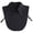 Black, variant on Womens Detachable Half Shirt Business Collar Two White Tops Blouse Layering