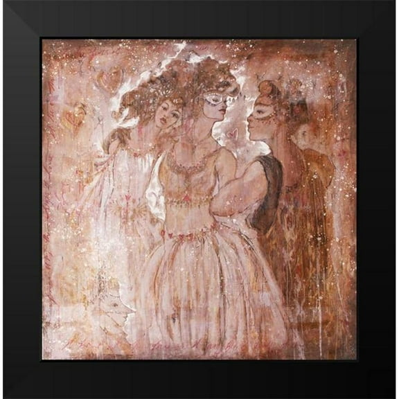 Wiley, Marta 12x12 Black Modern Framed Museum Art Print Titled - Mystic Muse