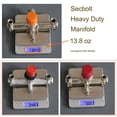 thumbnail image 5 of Secbolt Interruptor De Presión Manifold Regulador Manómetros Compresor De Aire Válvula De Control Del Interruptor De Presión 90-120Psi (Interruptor Horizontal), 5 of 5