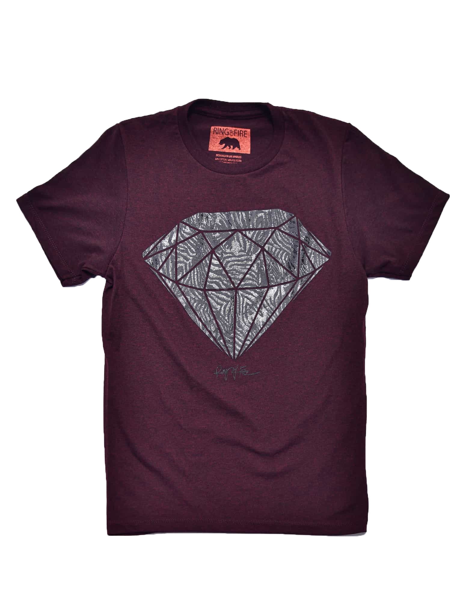 diamond graphic tee