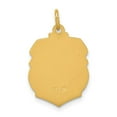 thumbnail image 4 of 24k Gold-Plated Sterling Silver Saint Michael Badge Medal and Necklace, 4 of 4