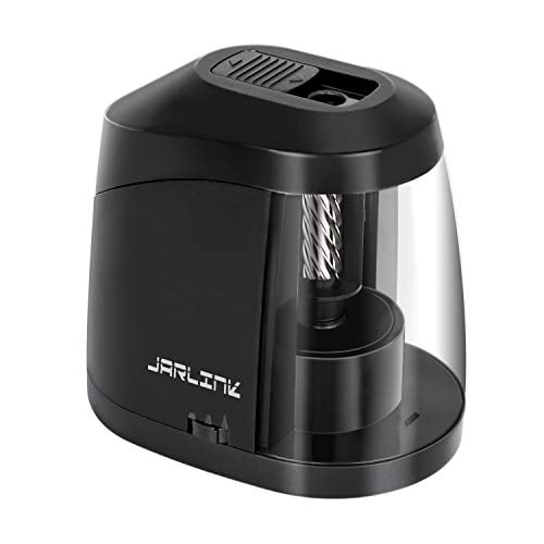 JARLINK Electric Pencil Sharpener, HeavyDuty Battery Operated Pencil