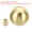 Brass 1 Pcs, variant on Uxcell 0.69" Brass Ball Lamp Finials Caps 2 Set Lamp Shade Harp Top Decoration Screw Cap Nuts for Furniture Lighting