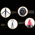 thumbnail image 6 of Suodoka Artificial Fire LED Light Campfire Realistic Effect Faux Lamp for Festivals Parties Night Clubs Table Top Hanging US Plug 110V (5.9 x 4.5 x 2.3 inches / 15 x 11.5 x 5.8 cm), 6 of 9