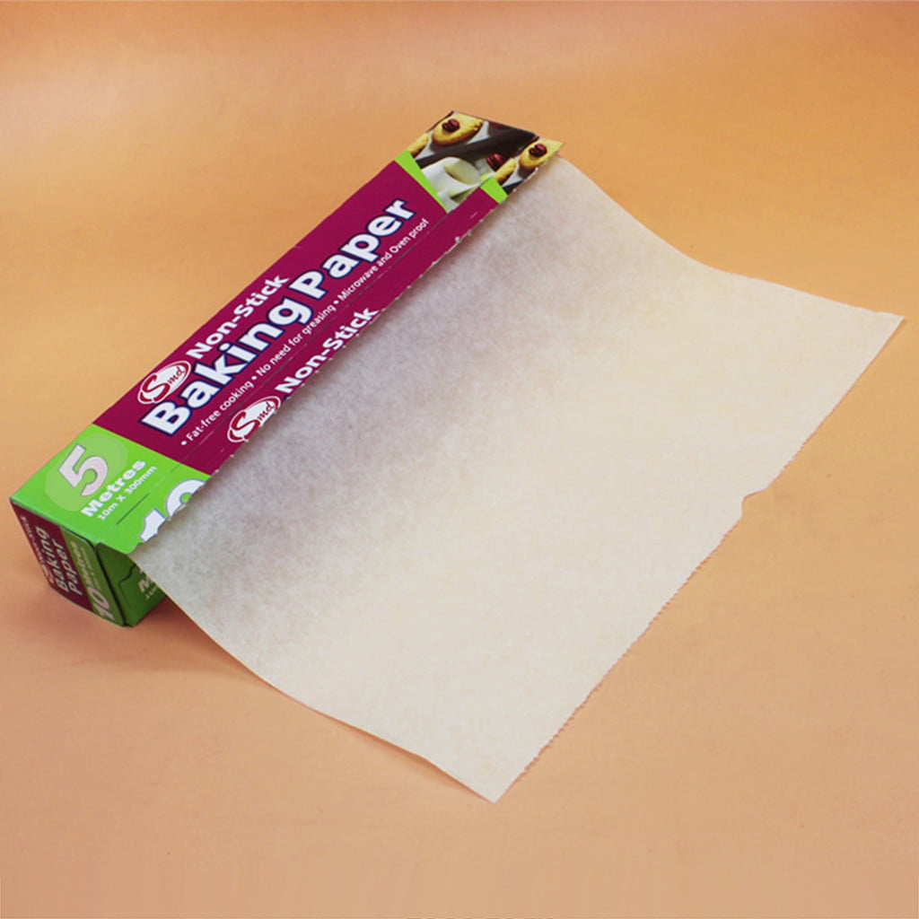 Details about   1 Roll /8M Baking Paper Parchment Paper Rectangle Baking Sheets for Bakery 