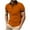 Brown, variant on WREESH Men's Color Block Henley Shirt Casual Button-Up Short Sleeve Top with V-Neck & Breathable Cotton for Everyday Wear