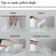 thumbnail image 5 of Pillows HOXXME, espuma viscoelástica, tamaño king, gel firme, paquete de 2, 5 of 8