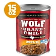 thumbnail image 2 of WOLF BRAND Mild Chili Without Beans, 15 oz Can (3 Pack), 2 of 8