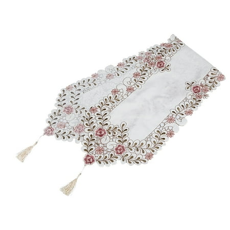 

New Table Runner Embroidered Table Cloth Pattern:#1 flower Size:40X150cm