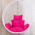 thumbnail image 1 of Cojines de silla de salón de jardín, decoración del hogar, cojín de asiento de cesta de columpio de balcón de Color sólido, cojín de dormitorio desmontable al aire libre Fivean unisex, 1 of 2