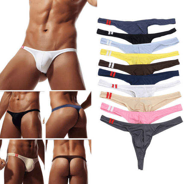 Pybcvrrd 2020 Men S Bikini G Strings Lingerie Underwear Tangas Thongs
