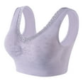 thumbnail image 2 of Womens Plus Size $5,Women Seamless Sports Bra Wirefree Yoga Bra with Removable Pads, 2 of 6