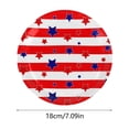 thumbnail image 3 of Disposable Paper Plates 25pcs Independence Day Party Decoration Disposable Paper Plates Festival Theme Tableware Celebration, 3 of 6