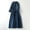 B172 Navy plus size summer dresses Clearance Under $5, variant on Cagogo Women's Casual Summer Cotton Linen Maxi Shirt Dress Half Sleeve Button Down Flowy Tie Waist Spring Tunic Dress