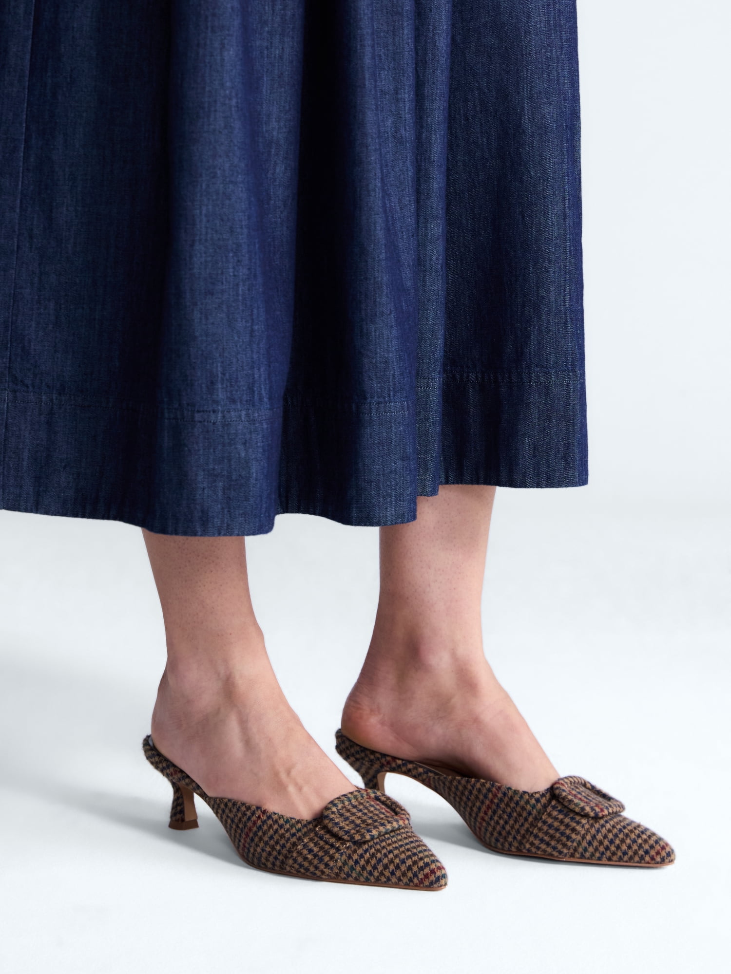 Free Assembly Women's Heeled Mules