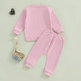 thumbnail image 5 of Jxzom Baby Girl First Birthday Outfit In My One Year Old Era Sweatshirt Tops Long Sleeve 1st Birthday Shirt Pants Fall Clothes Set, 5 of 10
