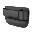 thumbnail image 1 of Car Seat Gap Filler Organizer, Auto Front Seat PU Leather Car Storage Box with Cup, 1 of 8