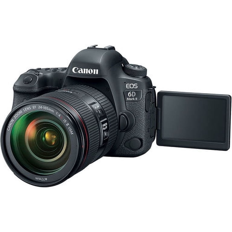 Canon 6D Mark II Camera with 24-105mm Lens Kit with EF 24-70mm